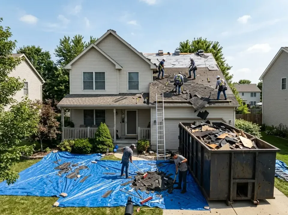 roof-replacement-debris-remova-004 — frequently asked questions, Cheapest Dumpster Rentals in Maryland
